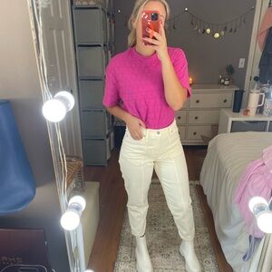 A new day textured top